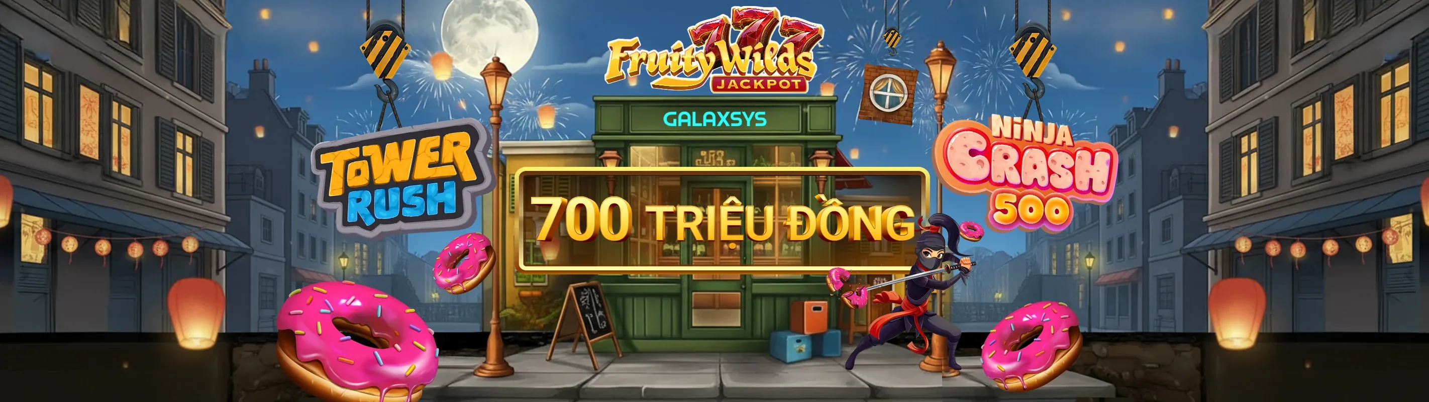 Sân vận động với ánh đèn rực rỡ và logo 3wib nổi bật, tượng trưng cho cá cược thể thao